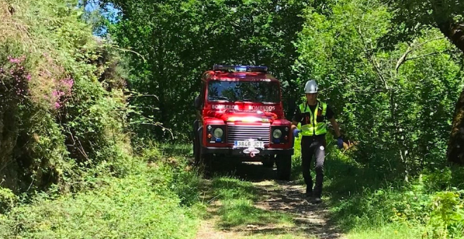 Rescatada una senderista en la zona de Camaleño por una posible fractura de tobillo