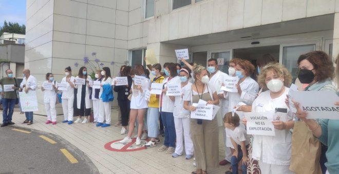 "Vocación no es explotación" clama el personal de enfermería de Cabueñes