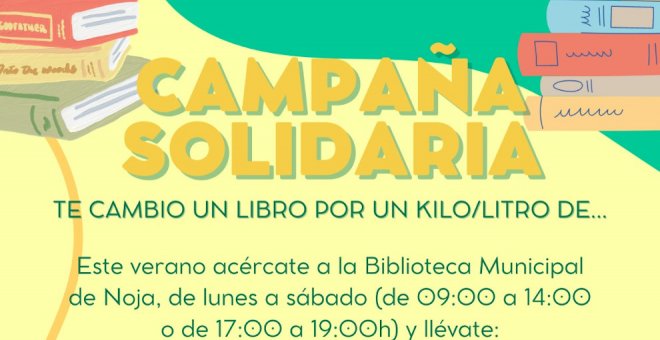 La Biblioteca Municipal inicia una campaña solidaria para el Banco de Alimentos
