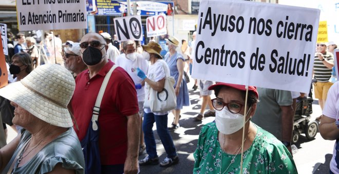 La Marea Blanca defiende la sanidad pública en Madrid y pide la reapertura de las Urgencias de Atención Primaria