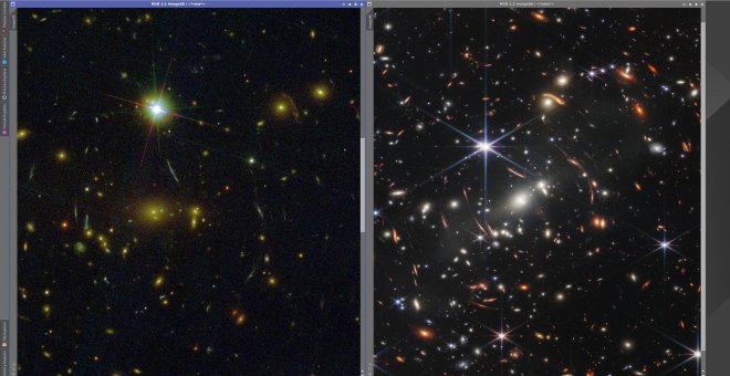 El hilo que descifra lo que podemos ver en la impresionante imagen del universo captada por el telescopio James Webb