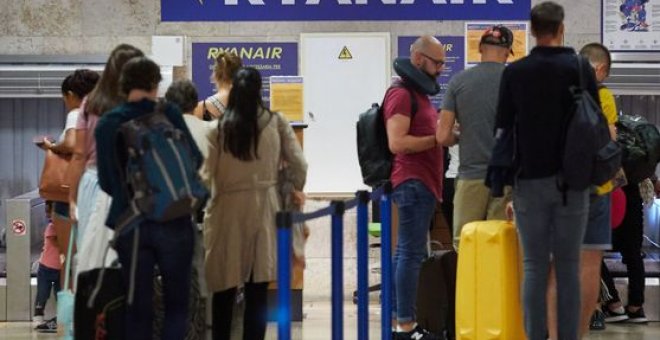 Arranca la tercera huelga del verano en Ryanair con diez vuelos cancelados