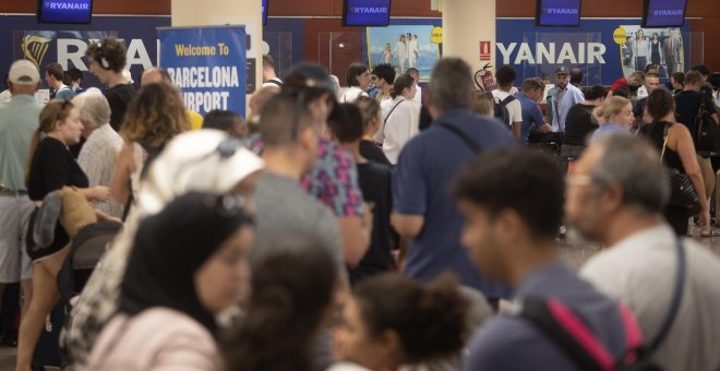 La nueva jornada de huelga de Ryanair provoca trece vuelos cancelados y retrasos en otros 76