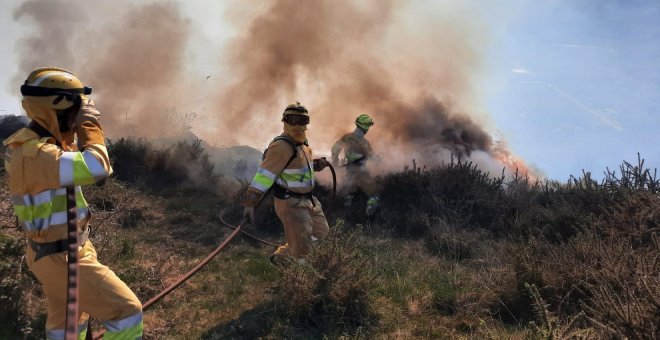 Cantabria activa la alerta por riesgo elevado de incendios en nueve comarcas forestales
