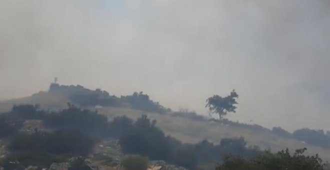 Preocupación por el frente de llamas que ha cruzado de Cáceres a Salamanca y que avanza sin control