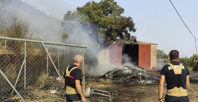 Sánchez visitará este lunes las zonas afectadas por los incendios en Extremadura