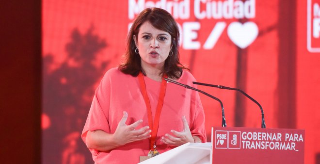 Dimite la vicesecretaria general del PSOE Adriana Lastra