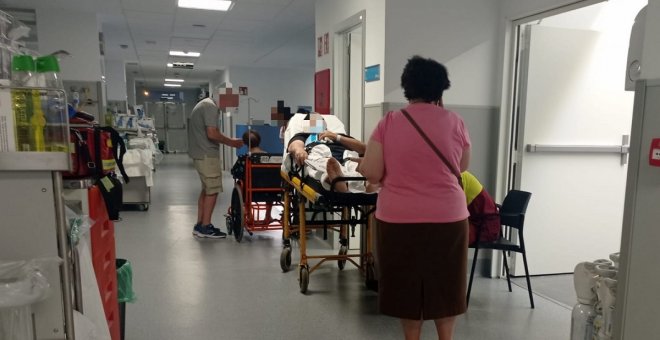 Colapso en las urgencias hospitalarias. Exigen la reapertura de los SUAP