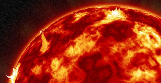 Una tormenta solar afectará a la Tierra este martes