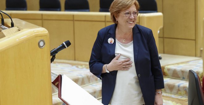 Gloria Calero y Paloma Alonso toman posesión como nuevas senadoras del PSOE