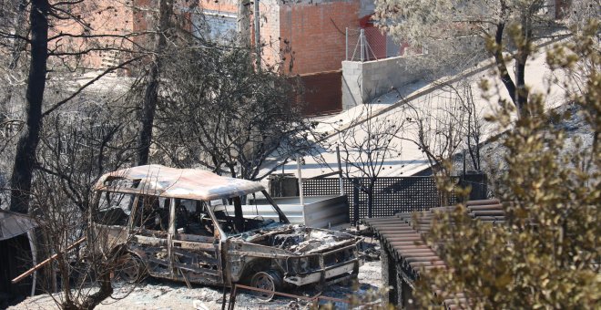 Els indicis apunten que el devastador incendi del Bages ha estat provocat