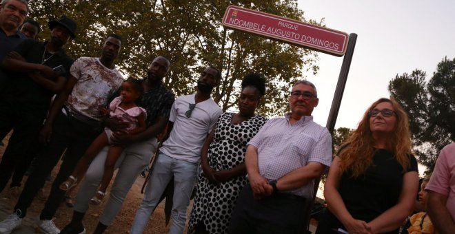 Un parque para Ndombele Augusto Domingos, víctima de violencia racista: "Somos más fuertes que el odio"