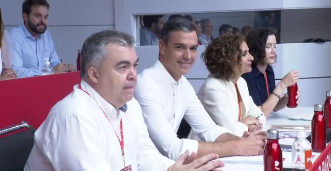 Pedro Sánchez pone al PSOE en modo electoral y pide a los suyos ir "a por todas"