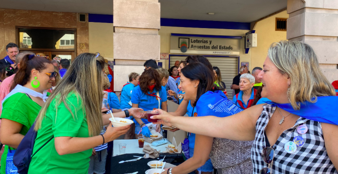 "Marea de generosidad y sabor" a través de la iniciativa 'La Peña se va de Marcha'