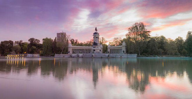 El Retiro y otros ocho parques de Madrid cierran por las altas temperaturas