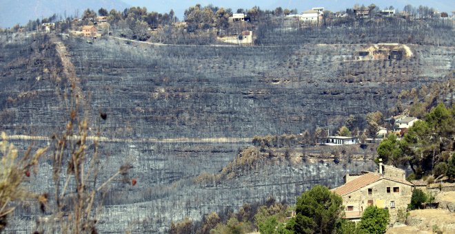 La gestió forestal va salvar el Parc Natural de Sant Llorenç del Munt i l'Obac en el gran incendi del Bages