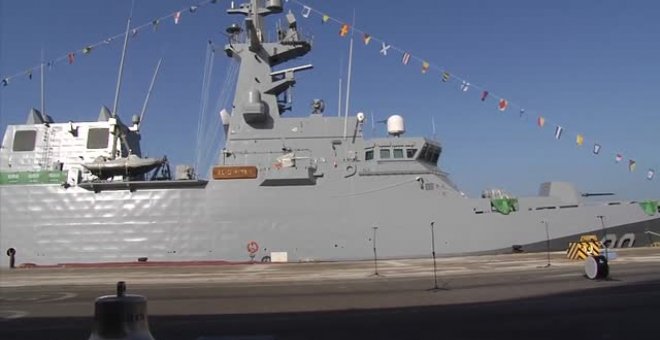 Navantia entrega a la Real Marina de Arabia Saudí la segunda corbeta construida en la Bahía de Cádiz