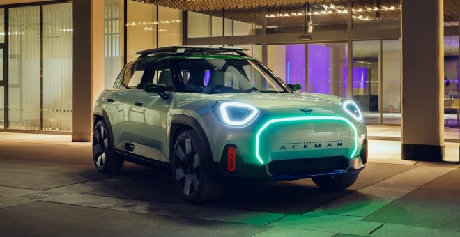 MINI Aceman: un SUV urbano eléctrico conceptual que nos adelanta una nueva era