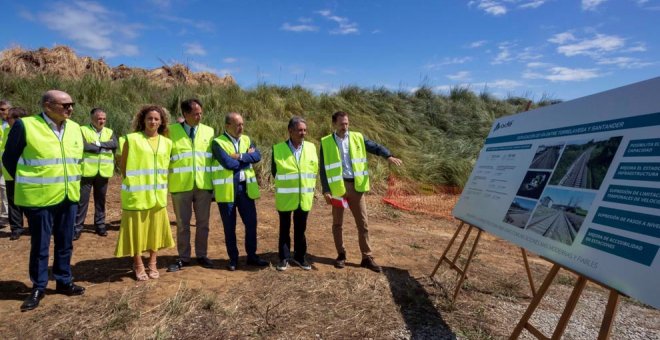 Adif invierte 138 millones de euros en seis proyectos para duplicar la vía entre Torrelavega y Santander