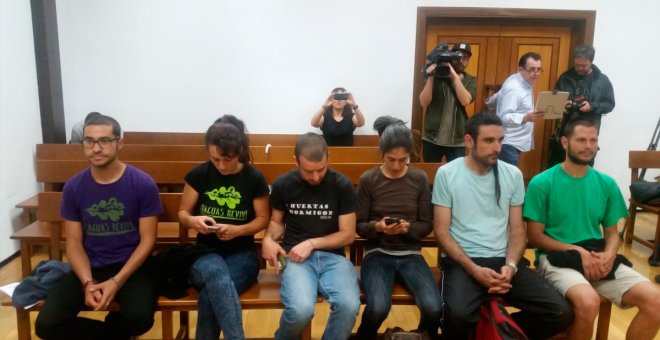Los seis de Fraguas irán a la cárcel por la repoblación si no pagan los 110.000 euros que pide la Junta para demoler