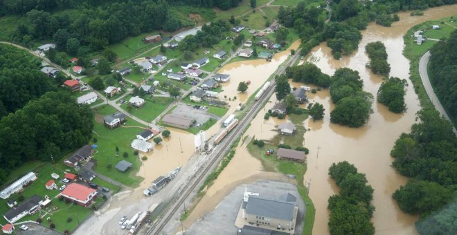 Las inundaciones en Kentucky (EEUU) provocan al menos 25 muertos, seis de ellos niños