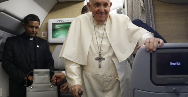 El papa critica "la mentalidad de superioridad de españoles, portugueses y franceses" en la colonización de América