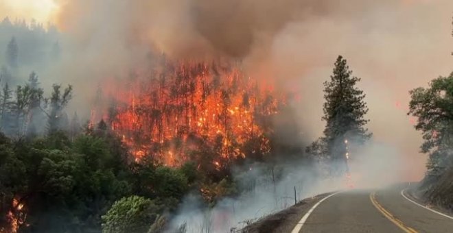 Preocupación por el crecimiento de los incendios forestales en California y Montana