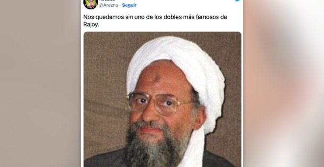 EEUU mata al líder de Al Qaeda y los tuiteros le encuentran un parecido: "Los talibanes hacen cosas"