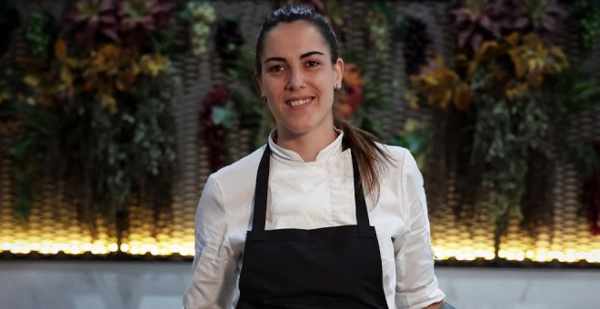 La chef Lucía Grávalos y la bióloga Ana Rodríguez, 'Damas de rojo' en la IV Feria Nacional del Tomate Antiguo