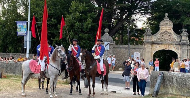 Una recreación histórica sirve como homenaje a Luis Vicente de Velasco de forma presencial