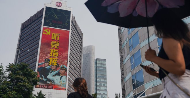 Las maniobras militares de China bloquean Taiwán y Japón denuncia el impacto de cinco misiles en sus aguas
