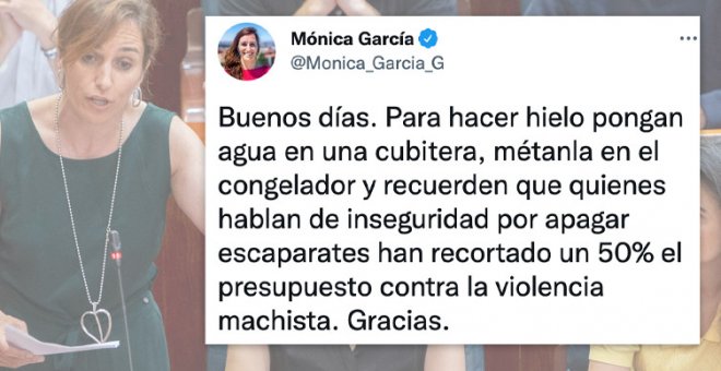 Mónica García triunfa con sus consejos veraniegos: "No usen el móvil al volante y recuerden que las becas para ricos no son becas, son paguitas"