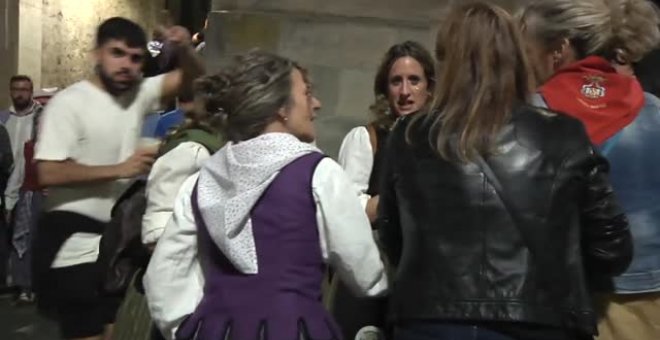 Vitoria monta durante sus fiestas un dispositivo para evitar pinchazos a mujeres jóvenes