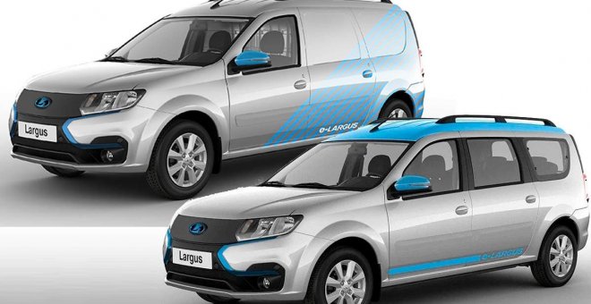 El Dacia Logan se convierte en coche eléctrico bajo el nombre de Lada e-Largus y AvtoVAZ