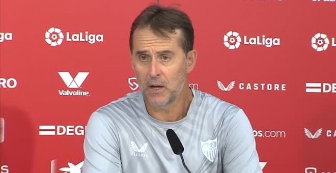 Lopetegui: "Estamos con mariposas en el estómago"