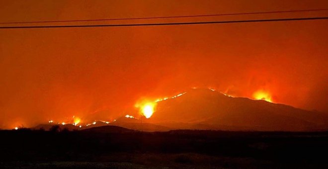 Nuestra tierra arde, el Buste arde