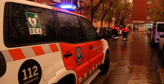 Fortes tempestes al Camp de Tarragona, amb calamarsa i una mànega d'aigua