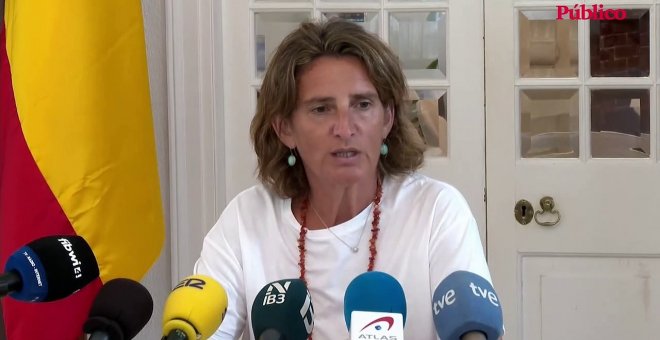 Teresa Ribera: "La demanda eléctrica baja un 3,7 % en la primera semana de medidas de ahorro"