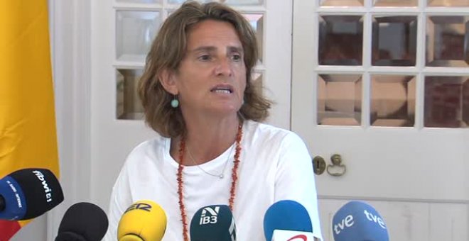 Teresa Ribera: "No contemplamos restricciones para la industria ni los hogares"