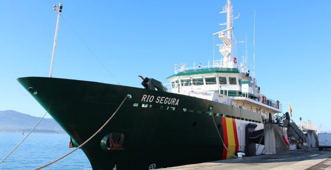 El buque oceánico 'Río Segura' de la Guardia Civil patrullará las costas cántabras hasta final de agosto