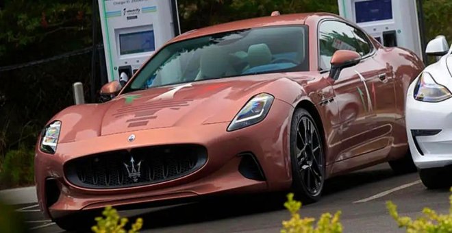 El Maserati GranTurismo eléctrico muestra su escultural diseño sin camuflaje