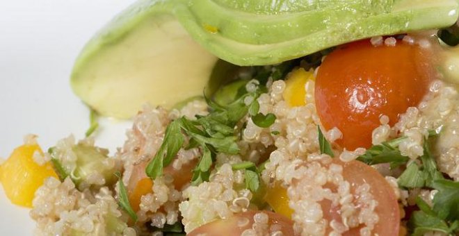 Pato confinado - Receta de ensalada de quinoa