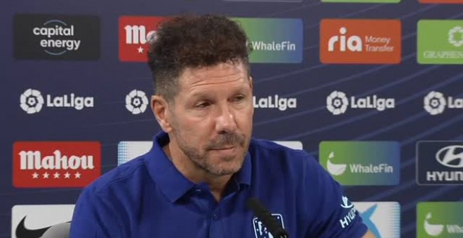 Simeone deja claro el idilio con Griezmann: "Ojalá siga con nosotros"