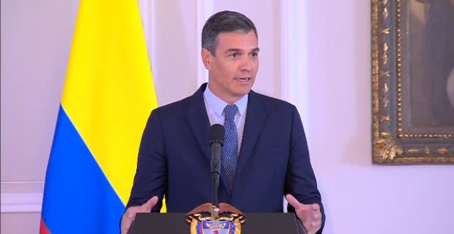 Sánchez ofrece España como sede para las conversaciones de paz de Colombia con el ELN