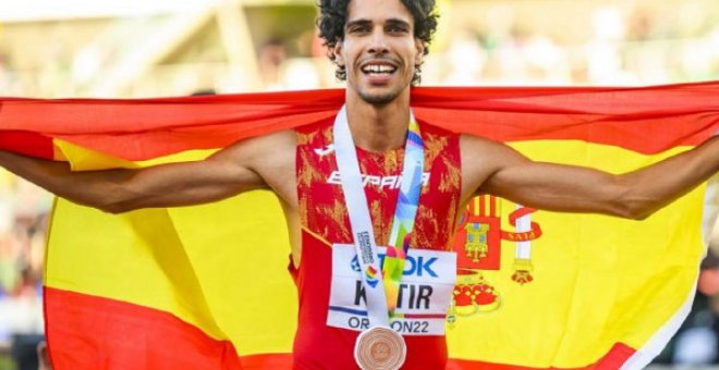 Mohamed Katir: medallas contra la xenofobia