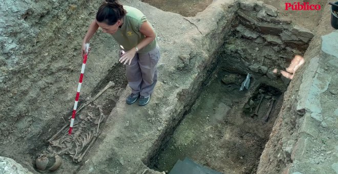 Así es la primera exhumación de una fosa común de la Guerra Civil en Madrid