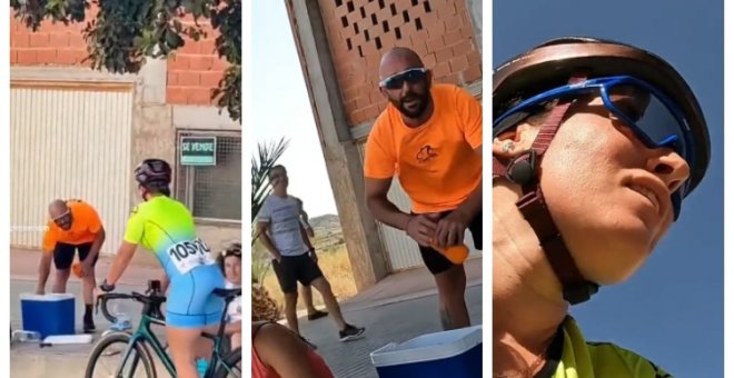 "¿Que me pesa el culo?": una ciclista deja sin palabras a un hombre tras soltar un comentario machista