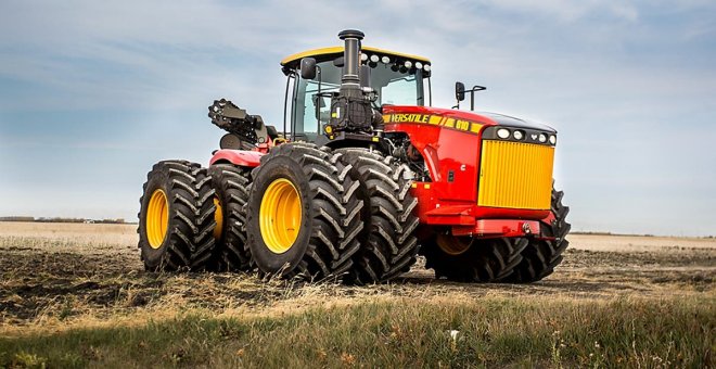 Este tractor será de los primeros en utilizar un motor de hidrógeno