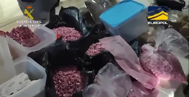 Intervienen en Ibiza el mayor alijo de cocaína rosa incautado en España