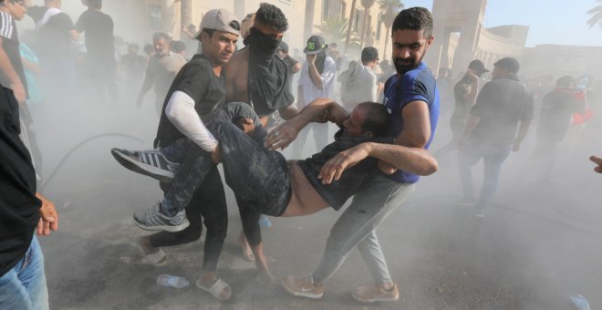 Al menos 35 muertos en Irak tras las violentas manifestaciones de los seguidores de Muqtada al Sadr